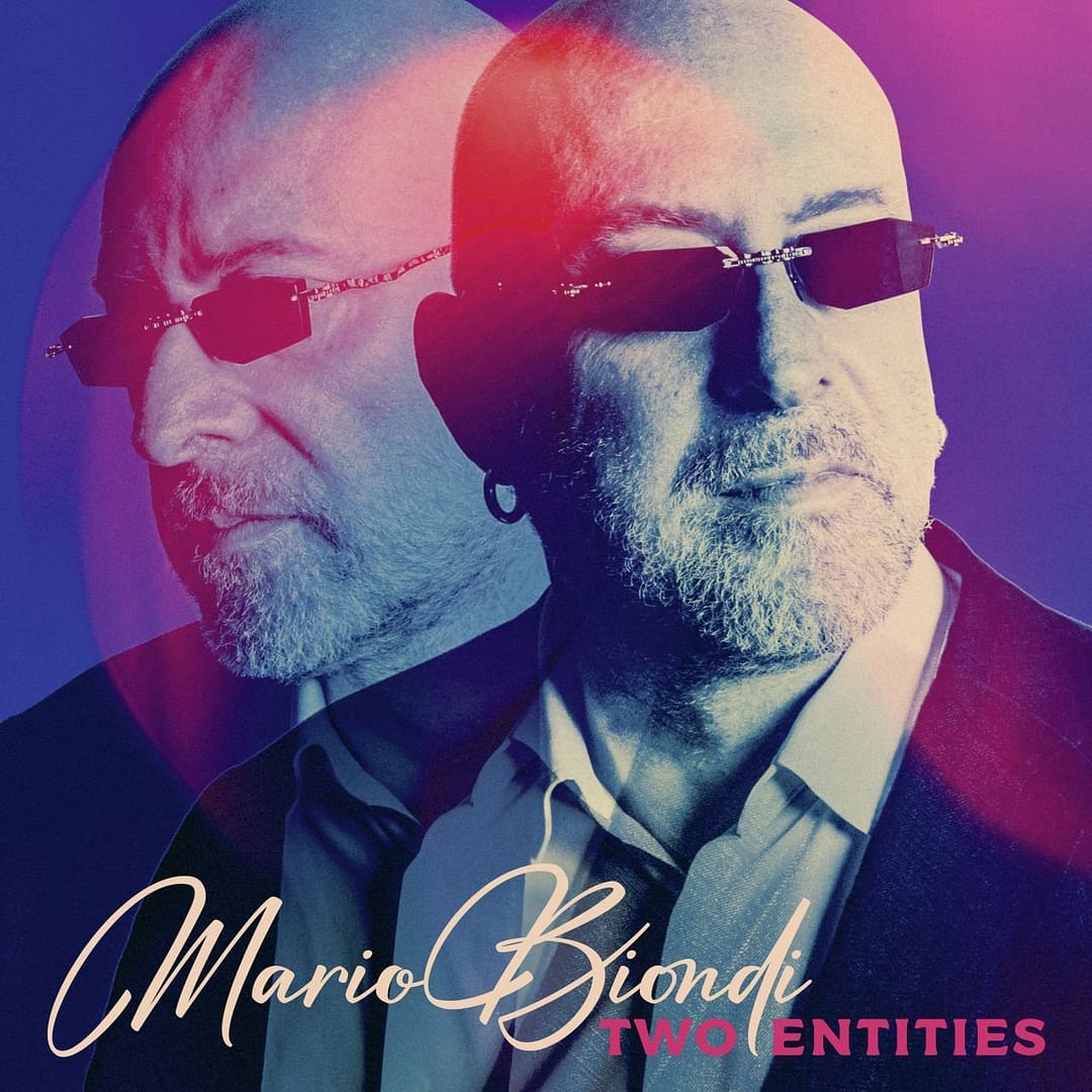 La copertina di Two Entities, il nuovo album di Mario Biondi