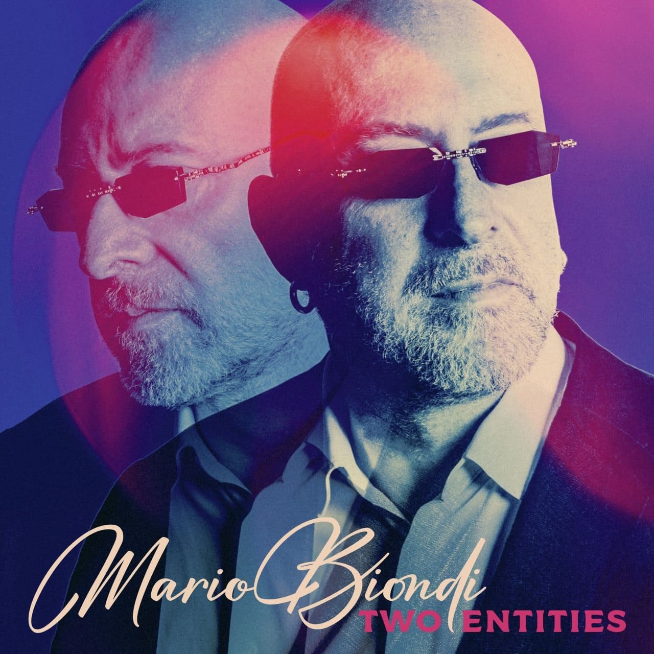 La copertina di Two Entities, il nuovo album di Mario Biondi